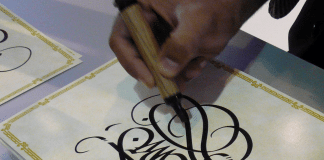 Der Tanz mit der Feder